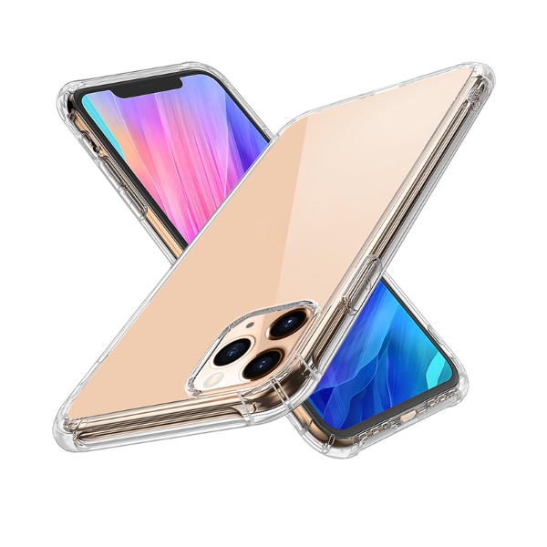 LEEU DESIGN 아이폰11 프로 맥스 X S MAX XR 볼륨엣지 강화유리 글라스 투명 케이스 - 맥플(Macple)